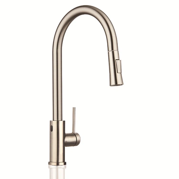 ก๊อกน้ำห้องครัวแบบดึงออกโดยไม่ต้องสัมผัส